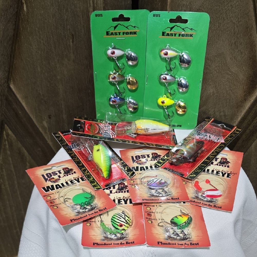 NIP Fishermans Lot 10 Piece Set